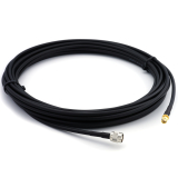 SMA Male / RP-TNC Male 30cm koaksiaalkaabel — HF240 (vastab LMR240)