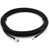 SMA Male / RP-TNC Male 50cm koaksiaalkaabel — HF240 (vastab LMR240)
