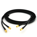 SMA Male / SMA Male 7m Twin koaksiaalkaabel — HF240 (vastab LMR240)