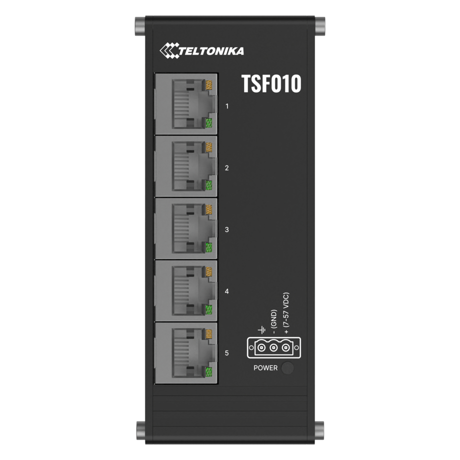 Teltonika TSF010 kompaktne Ethernet lüliti