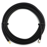 SMA Male / N Female 20m elastne koaksiaalkaabel — vastab LMR400 UF UltraFlex