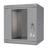 Riiulikapp 10" 6U, 300mm, Klaasuks, Hall