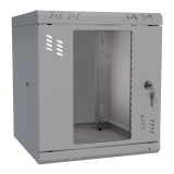 Riiulikapp 10" 6U, 300mm, Klaasuks, Hall