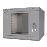 Riiulikapp 10" 4U, 300mm, Klaasuks, Hall