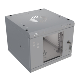 Riiulikapp 10" 4U, 300mm, Klaasuks, Hall