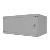 Riiulikapp 19" 4U, 350mm, Metallist uks, Hall