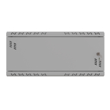 Riiulikapp 19" 4U, 350mm, Metallist uks, Hall