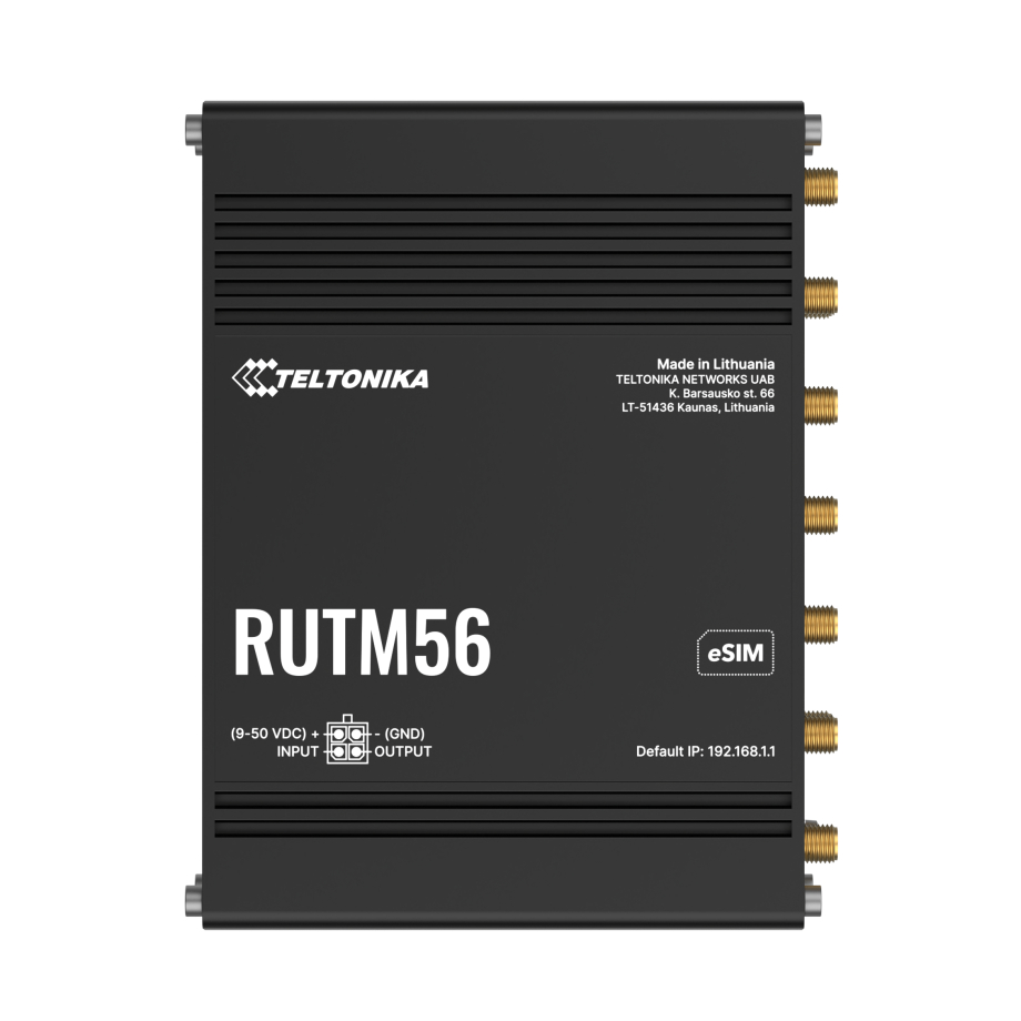 Teltonika RUTM56 5G topeltmodemiga ruuter