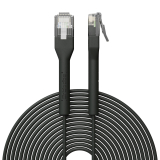 Broadbe õhuke Patch kaabel 5G must 8m