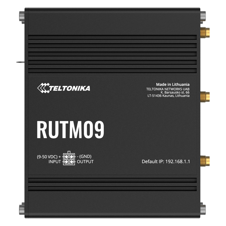 Teltonika RUTM09 4G LTE Cat6 ruuter