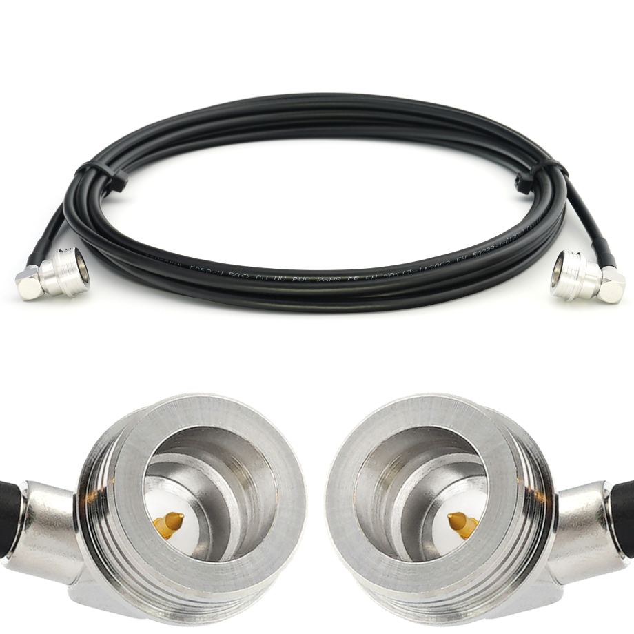 QN Male / QN Male 12m RG58/U koaksiaalkaabel