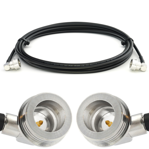 QN Male / QN Male 12m RG58/U koaksiaalkaabel