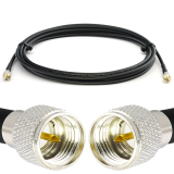 Mini UHF Male / Mini UHF Male 2m RG58/U koaksiaalkaabel