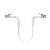 Broadbe õhuke Patch kaabel 5G valge 0.1m 12-pakk