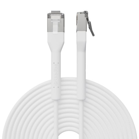 Broadbe õhuke Patch kaabel 10G valge 20m
