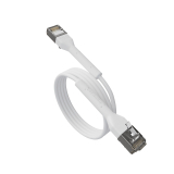 Broadbe õhuke Patch kaabel 10G valge 2m 12-pakk