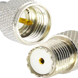 Mini UHF Male / Mini UHF Female 5m RG58/U koaksiaalkaabel