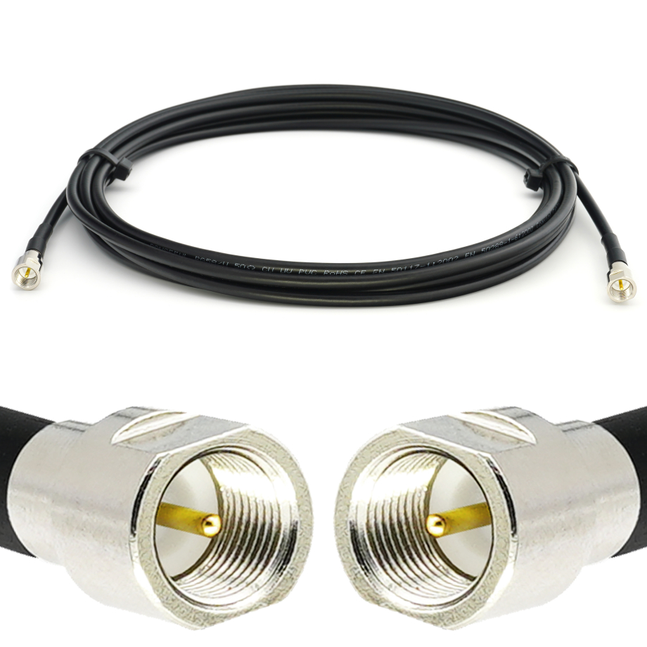 FME Male / FME Male 15m RG58/U koaksiaalkaabel