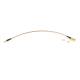 Pigtail kaabel MMCX Male Straight / RPSMA Female 25cm