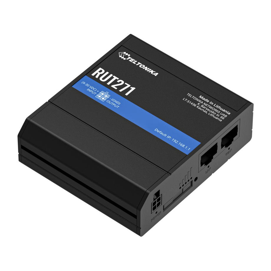 Teltonika RUT271 Redcap 5G ruuter