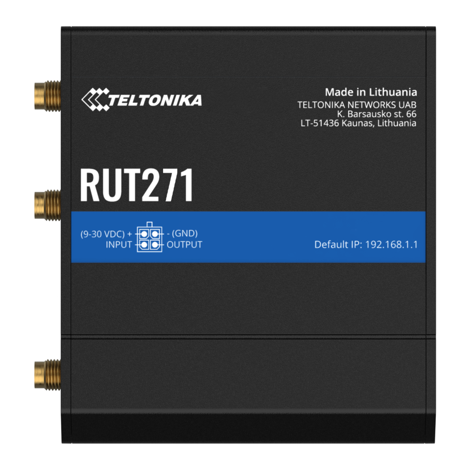 Teltonika RUT271 Redcap 5G ruuter