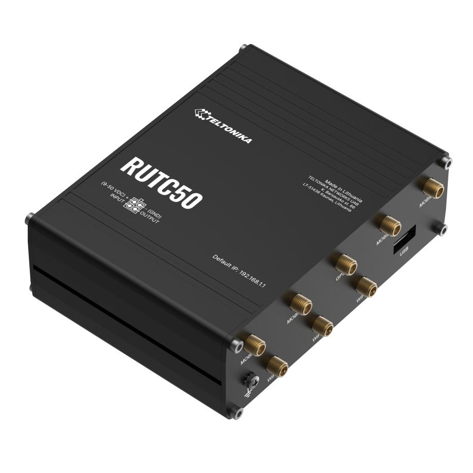 Teltonika RUTC50 5G & Wi-Fi 6 ruuter