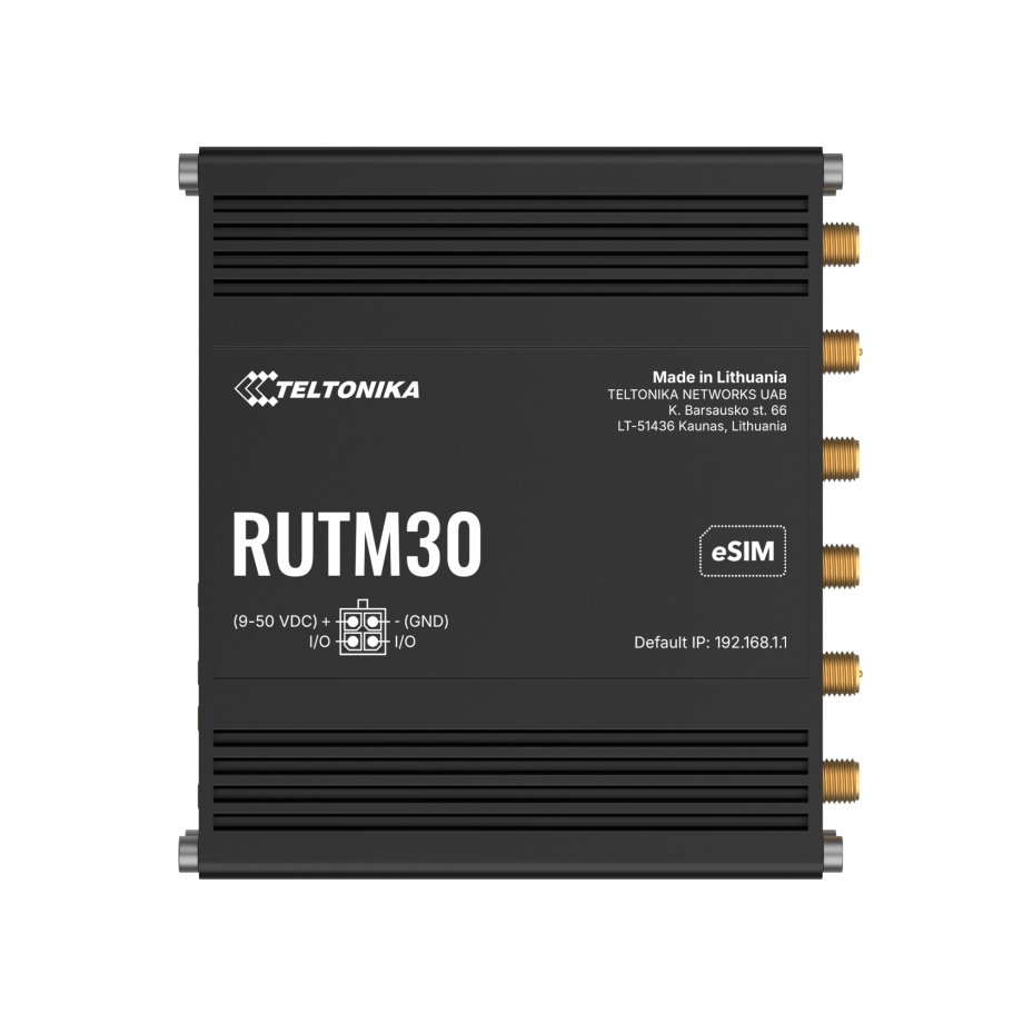 Teltonika RUTM30 Kompaktne 5G ruuter