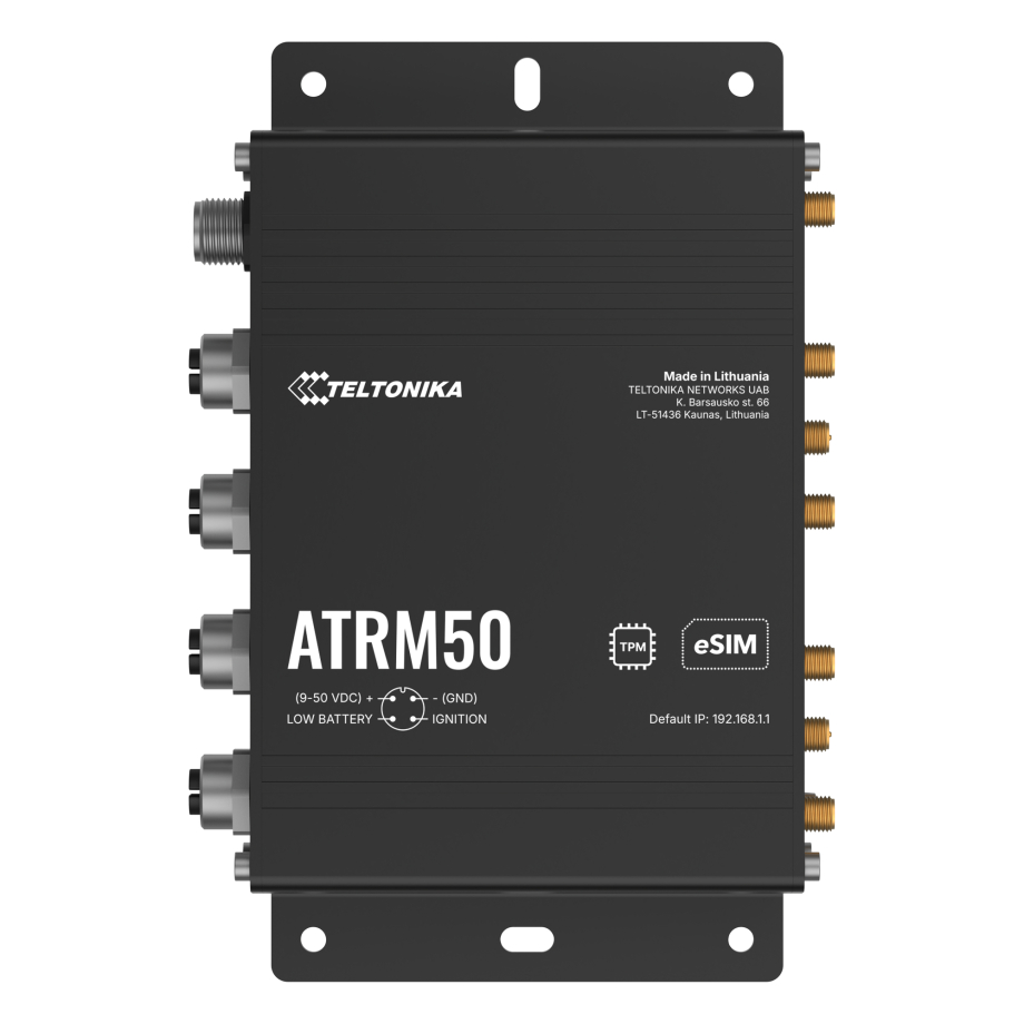 Teltonika ATRM50 5G ruuter transpordiks