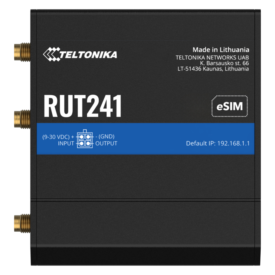 Teltonika eSIM 4G Router RUT241