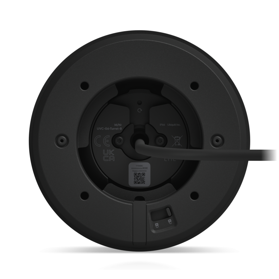 Ubiquiti kaamera G6 Turret must
