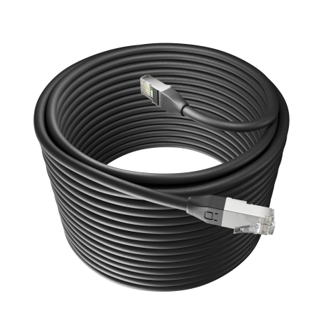 Broadbe 10G Etherneti välipatch-kaabel, must, 20m