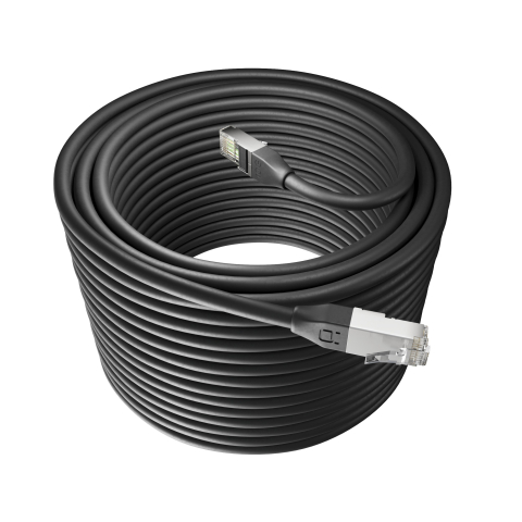 Broadbe 10G Etherneti välipatch-kaabel, must, 30m