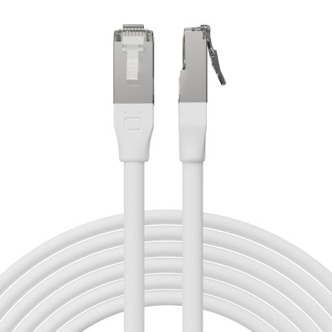Broadbe 10G Etherneti välipatch-kaabel, valge, 3m