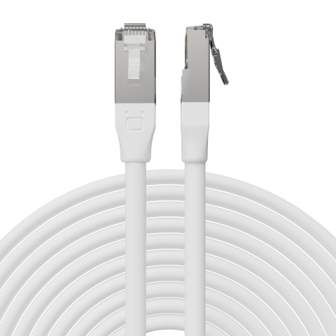 Broadbe 10G Etherneti välipatch-kaabel, valge, 5m