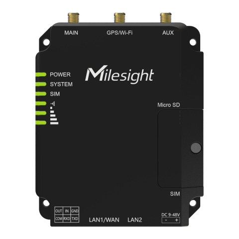 Milesight UR32 Pro Tööstuslik 4G LTE PoE ruuter